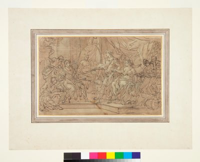 Alexander Giving Campaspe to Apelles by Sebastiano Conca